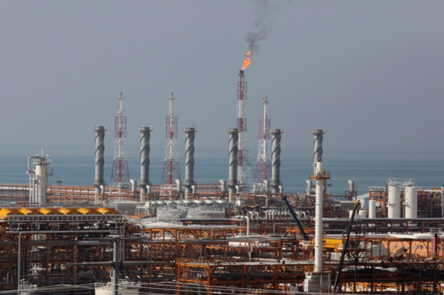 아살루예 사우스파르스 가스 정제 단지 사진AP 연합뉴스 