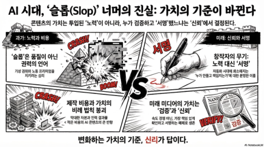 [視線] 슬롭이라 부르는 순간, 우리는 무엇을 놓치고 있나