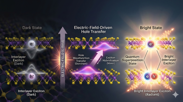 Sookmyung University researchers identify mechanism for observing interlayer excitons
