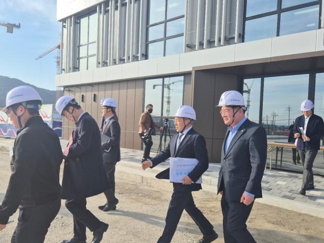 왕숙지구 현장방문 모습 사진GH