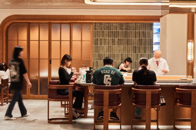 신세계백화점 강남점 내 고품격 미식공간 하우스 오브 신세계의 초밥집 김수사 전경사진신세계백화점