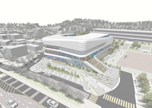 가칭백암복합문화센터 조감도사진용인시