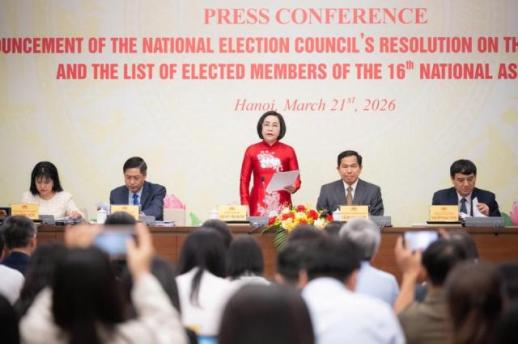 Họp báo công bố kết quả bầu cử: Đã bầu đủ 500 đại biểu Quốc hội khóa XVI và Hội đồng nhân dân các cấp