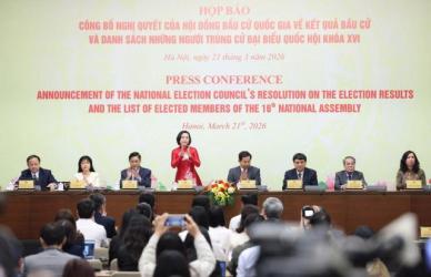 베트남 제16대 국회, 투표율 99.7% 역대 최고…전문성·엘리트화 가속