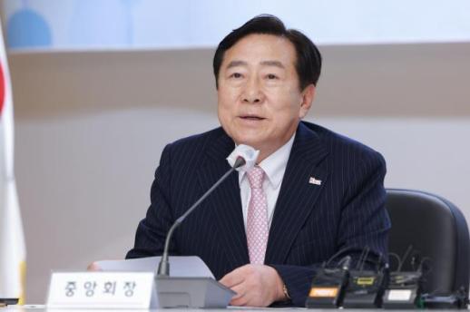 김기문 중기중앙회장 재출마 안해…현행 선거제도 유지 희망