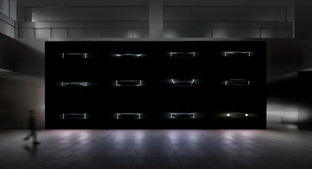 오토랜드 광주 브랜드관에서 상영되는 기아 브랜드 필름 The Light of Origins