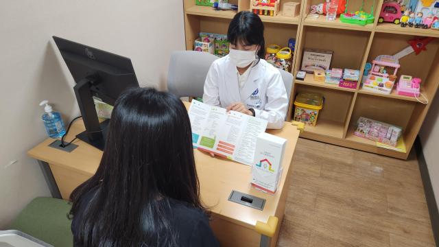 서울 권역 난임임산심리상담센터에서 개인상담을 받고 있는 모습 사진서울시