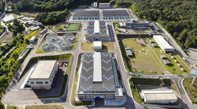 화성저수장 전경 사진수자원공사