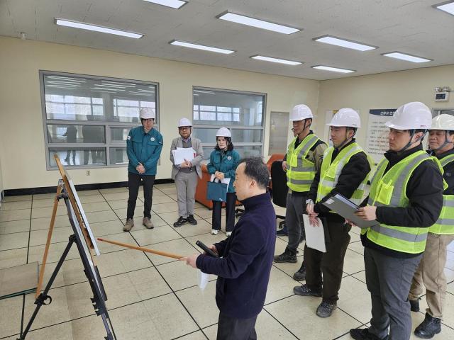 팔현펌프장 점검. [사진=대구시]