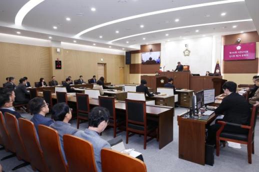 서천군의회, 제340회 임시회 폐회…조례·기금안 등 10여 건 의결