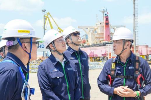 정기선 HD현대 회장, 베트남 사업장 방문...모든 해답은 현장에 있어
