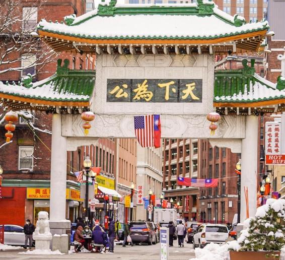 보스턴 차이나타운 자료사진 사진레딧