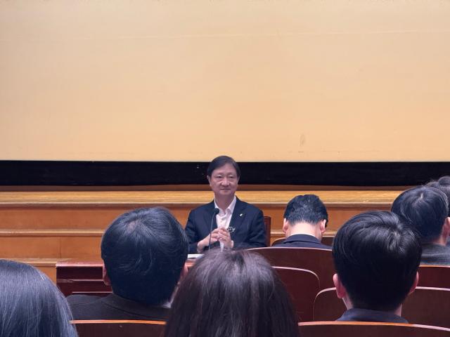 이찬진 금융감독원장이 26일 오전 서울 여의도 금융감독원 대강당에서 기자간담회를 개최했다 사진이성진 기자