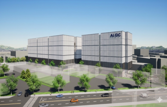 부천시 오정구 내동에 구축 예정인 99MW 규모의 AI DC 조감도 사진유림 티에스 주식회사