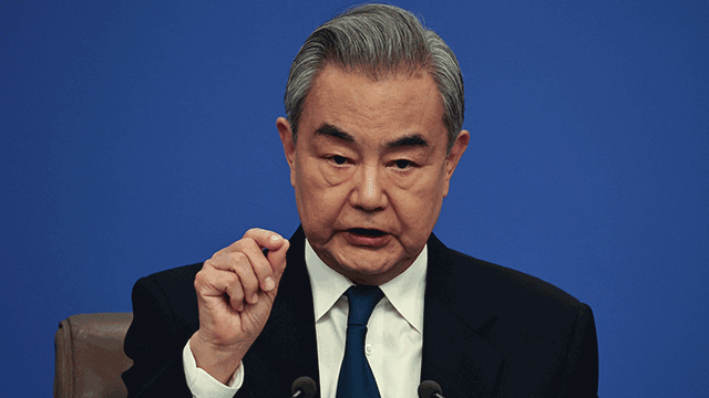 왕이 중국 외교부장 사진EPA 연합뉴스