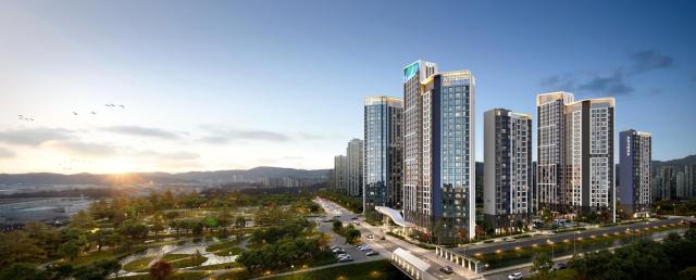 아테라 프리메로 조감도 사진금호건설