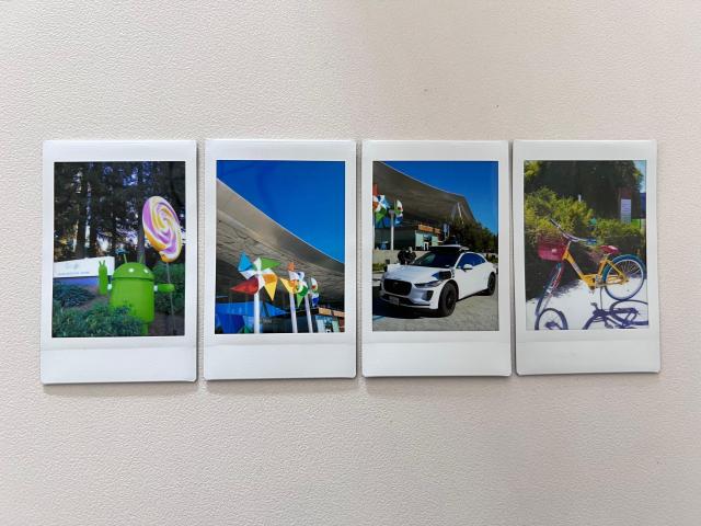 미국 캘리포니아주 소재 구글 본사인 구글플렉스Googleplex에서 후지필름 인스탁스 미니 에보 시네마로 찍은 사진들 사진조성준 기자