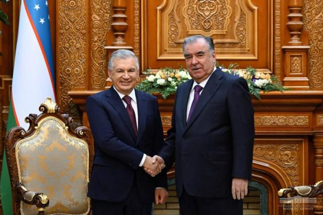 Tashkent and Dushanbe cement alliance during presidential summit