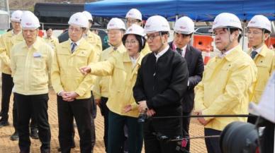 김보라 안성시장, 포천~세종고속도로 붕괴 사고 이후 현장 강조..."속도보다 안전"
