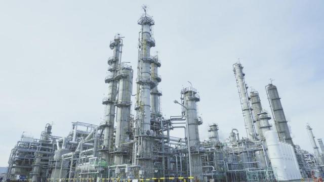 롯데케미칼의 대산 공장 모습 사진롯데케미칼