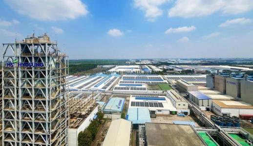 HS Hyosung lắp đặt hệ thống điện mặt trời quy mô lớn tại nhà máy Đồng Nai