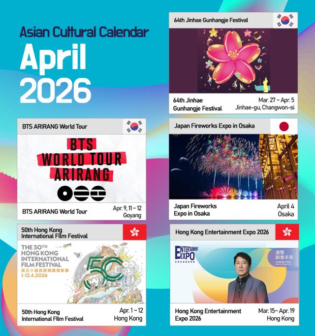 Asian Culture Calendar
