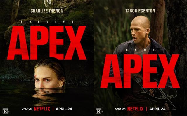 Character poster for “Apex”