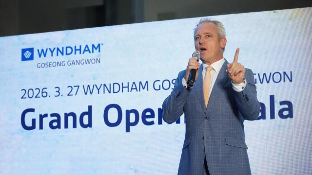 벤 슈마허 윈덤 아시아 퍼시픽 부사장 사진윈덤 고성 강원