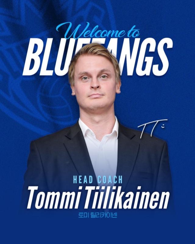 今季最下位で終えたプロバレーボールVリーグ男子部サムスン火災がトミー・ティリカイネン氏を新監督に任命した。