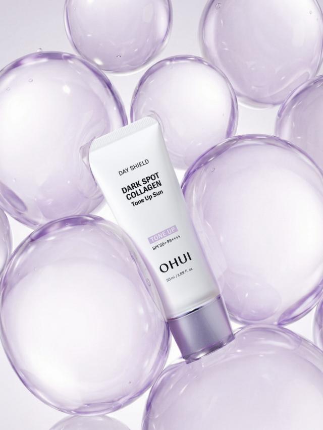 LG생활건강 ‘오휘 데이쉴드 다크스팟 콜라겐 톤업 선’ 제품 사진LG생활건강