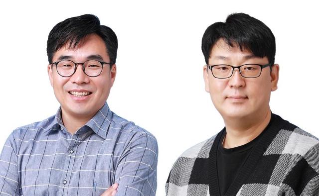 왼쪽부터 고기봉 지방사업본부 전무  김창훈 상품기획MD본부 전무 사진하나투어