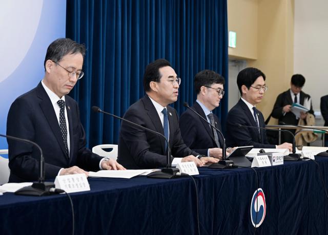 박홍근 기획예산처 장관이 3월 27일 오전 정부세종청사 중앙동에서 열린 2026년 추가경정예산안 상세 브리핑에서 주요 내용을 발표하고 있다 사진기획예산처