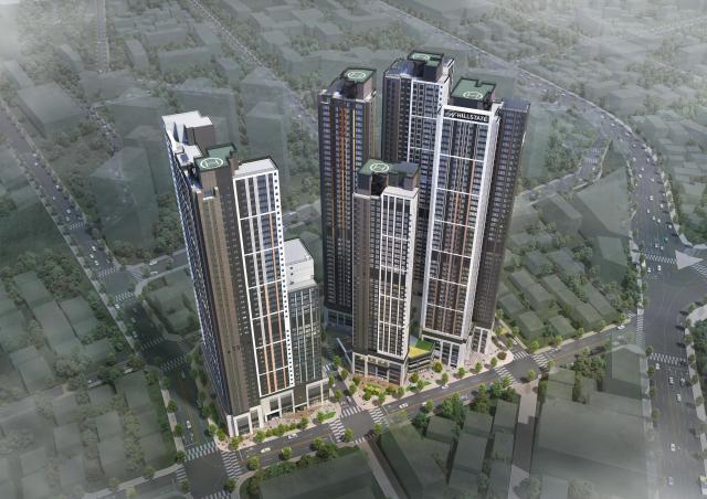 힐스테이트 선암호수공원 조감도사진현대건설