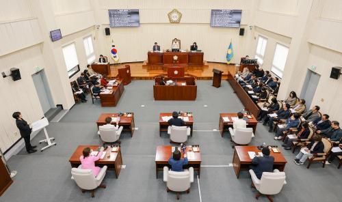  과천시의회, 제297회 임시회 7일간 일정 모두 마쳐 