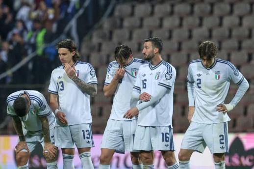 Italy Misses World Cup Again, Loses to Bosnia and Herzegovina on Penalties