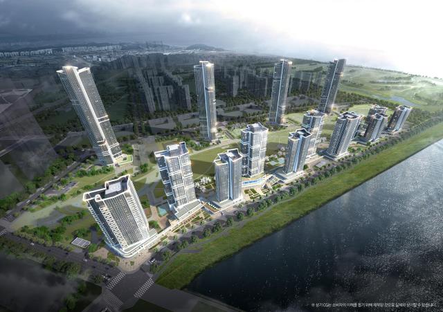 더샵 송도그란테르 조감도 사진포스코이앤씨