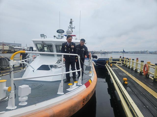 김인창 동해해경청장 해상 기상 악화 속 불시 파출소 현장 점검 실시 사진동해해경청