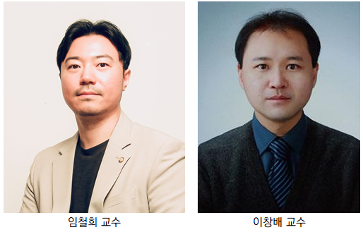 This file image shows Professor Im Chul-hee left and Professor Lee Chang-bae right of the Department of Forest Environmental Systems at Kookmin University