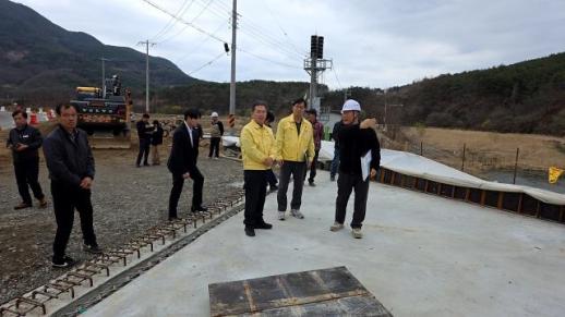 군위군, 여름철 재난 대비 화수지구 점검…선제 대응 인명 사수