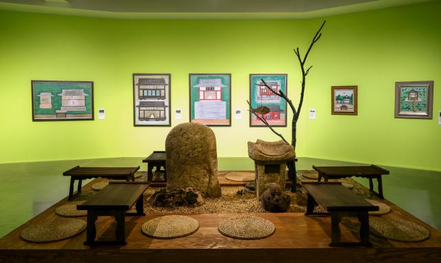 A press briefing for the Kim Sang-yu centennial exhibition “Unworn” is held at the Seoul Museum in Jongno District Seoul March 31 2026 AJP Yoo Na-hyun