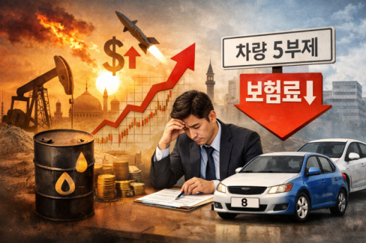 [이성진의 金맥 지도] 중동發 유탄 맞는 손보사…차량 5부제에 보험료 인하 압박