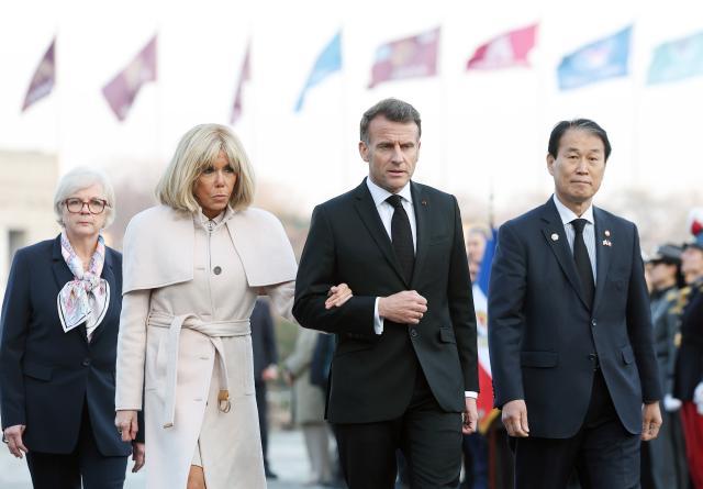 韓-佛 글로벌 전략적 동반자 관계 격상…靑 "미래지향적 파트너십 구축"