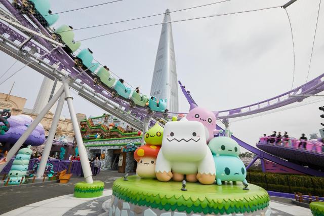 Nexon opens Maple Island permanent theme zone at Lotte World Adventure
