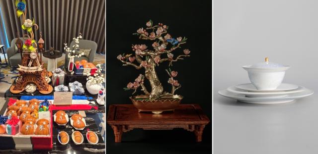 The Cheon Wa Dae reveals the gifts South Korea readied for the French presidential couple making their first state visit to South Korea on April 3 2026 Yonhap