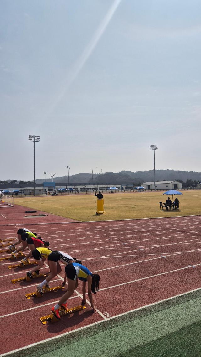 제54회 충청남도소년체육대회 개최육상사진충남교육청