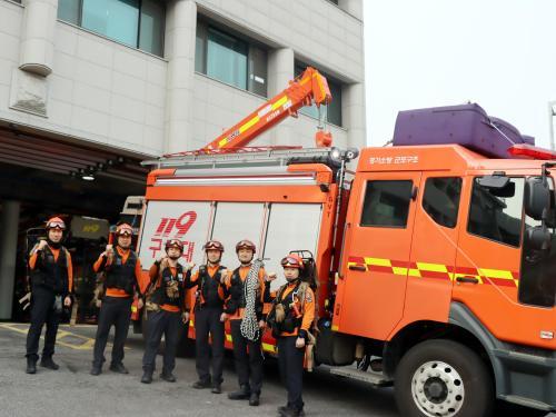 군포소방, 수리산서 길 잃은 시민 구조…신속대응 감사글 게시