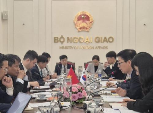 한국-베트남 외교차관 회담 사진외교부