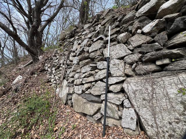 경기도 기념물로 지정된 석성산성 성벽사진용인시