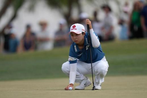 Kim Hyo-joo ties for 13th at LPGA Aramco Championship; Coughlin wins