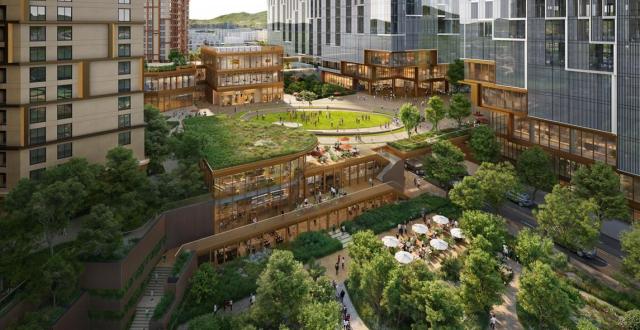 AI 기반 헬스케어 서비스가 적용되는 파크로쉬 서울원 사진IPARK현대산업개발